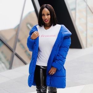 H&M padded puffer coat!